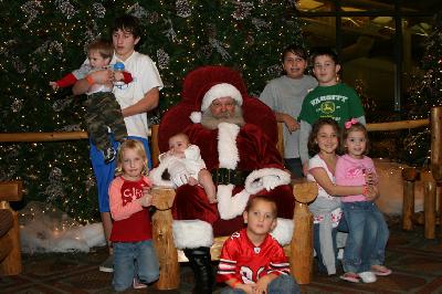 Christmas at the Great Wolf Lodge, HOWL!