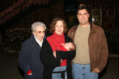 Christmas at the Davis's, Big Granny, PaPa, and Granny