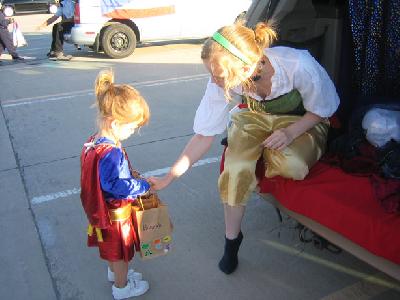 Trunk or Treating with the Rough Riders